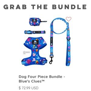 Blue's Clues Dog Harness and Leash Set
